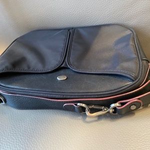 Luxx by Mosey crossbody bag purse black man-made adjustable strap